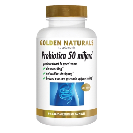 GOLDEN NATURALS PROBIOTICA 50MILJARD 60ST